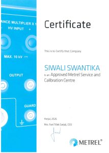 Certificate-Metrel-Service-Calibration-Centre
